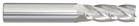4 Flute - Square End